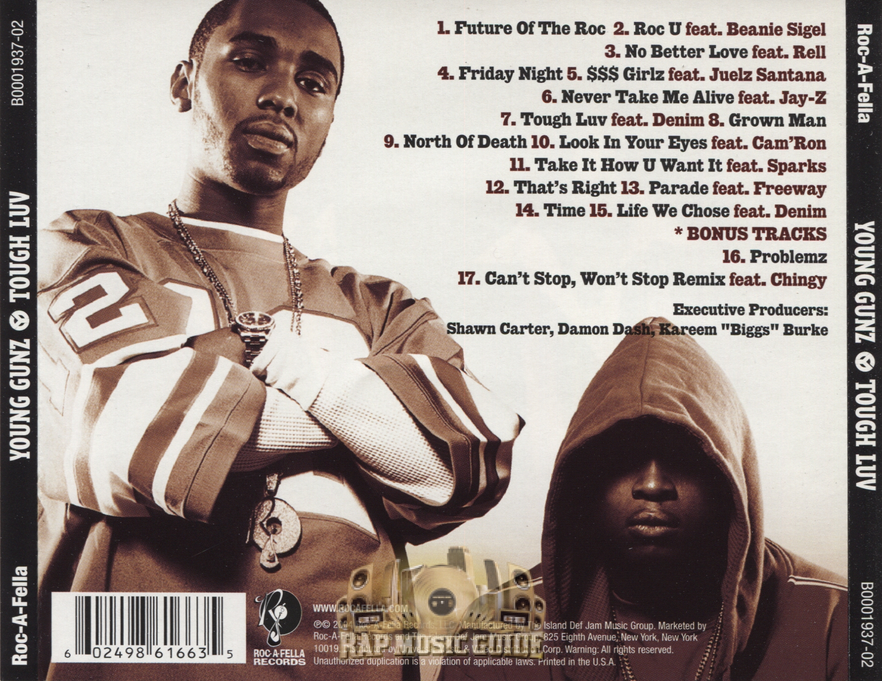 Young Gunz - Tough Luv: CD | Rap Music Guide